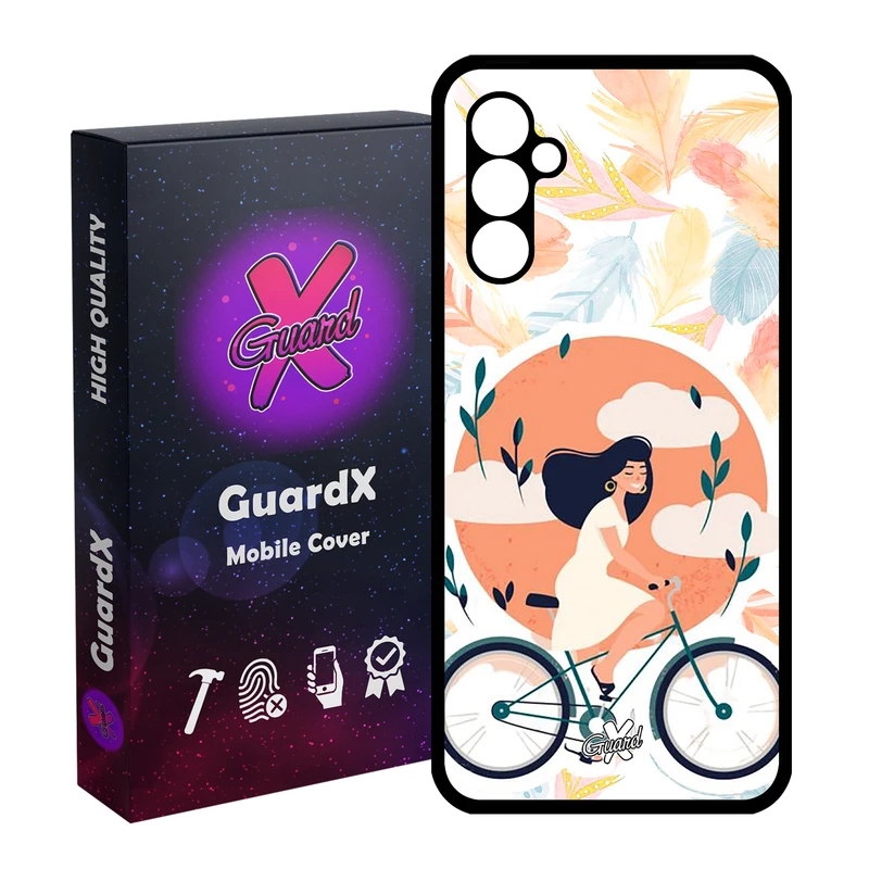 کاور گارد ایکس طرح Girl مدل Glass10340 مناسب برای گوشی موبایل سامسونگ Galaxy A24/A24 4G/M34 5G