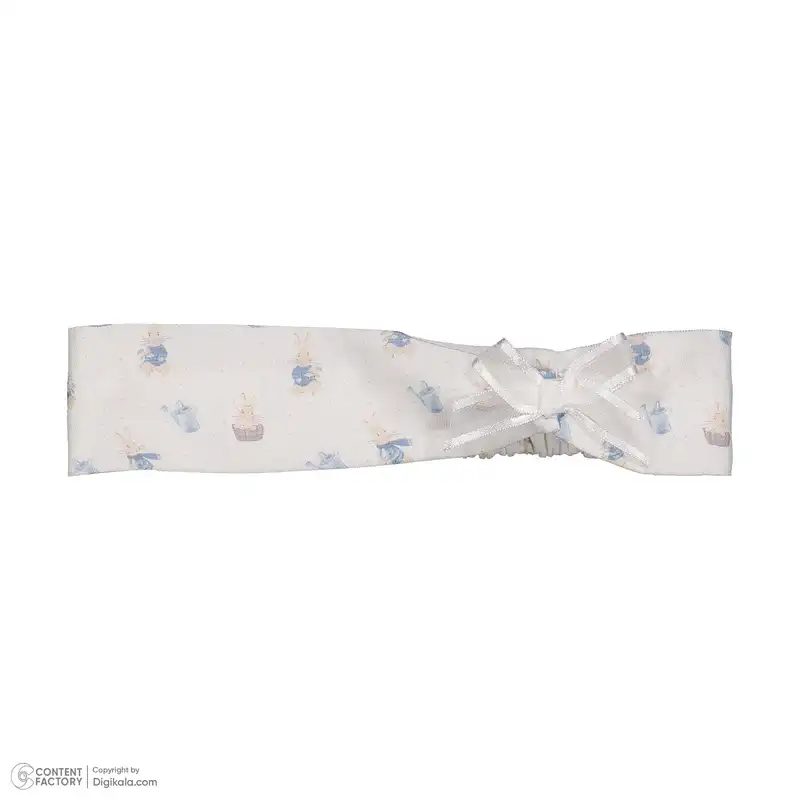 ست پیراهن و هدبند نوزادی دخترانه ایندیگو مدل 231701