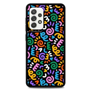 AKAM AMC-WSGA52-DOODLE13 Cover For Samsung Galaxy A52