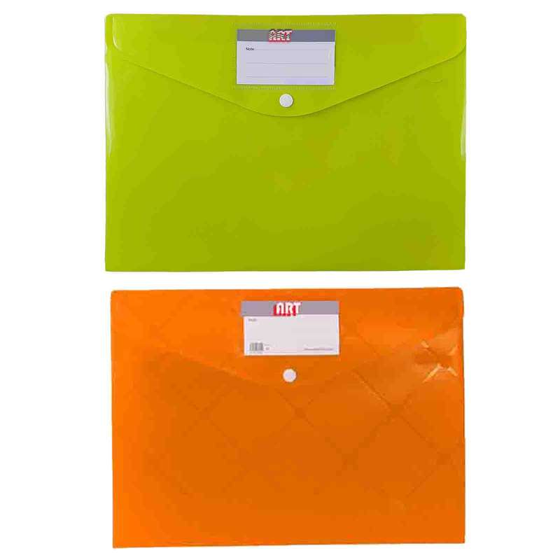 پوشه دکمه دار آرت کد N-522 بسته 2 عددی
