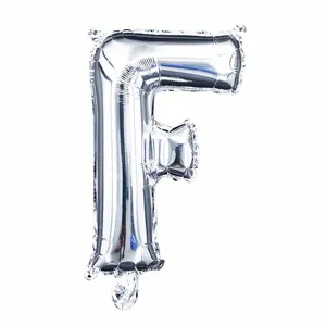 بادکنک فویلی طرح حروف انگلیسی مدل F