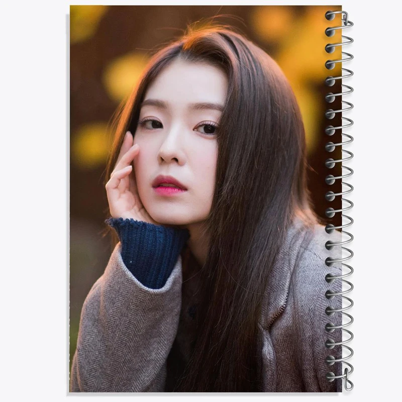 دفتر مشق 100 برگ خندالو طرح آیرین گروه رد ولوت Red Velvet کد 19658