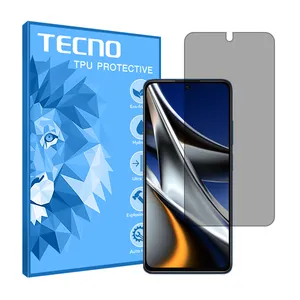 Tecno HyPRV model Privacy screen protector suitable for Xiaomi Poco X4 Pro 5G mobile phone
