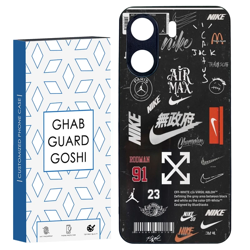 کاور قاب گارد گوشی طرح نایک کد TPU-281 مناسب برای گوشی موبایل شیائومی REDMI 13C / POCO C65  