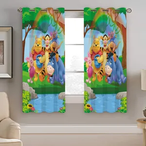 پرده نیروانا طرح کودک مدل هازان کد 8224 سایز 140×200 سانتی متر