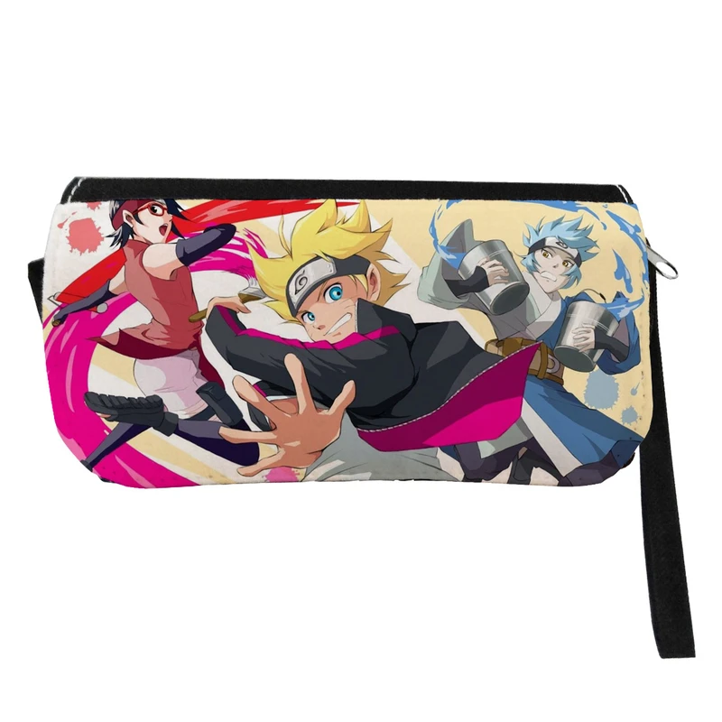  جامدادی مدل دوزیپ طرح انیمه ناروتو کد NI1268