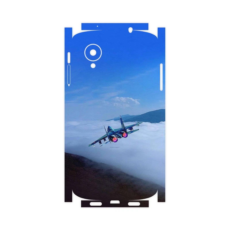 برچسب پوششی ماهوت مدل Fighter plane Su27-FullSkin مناسب برای گوشی موبایل گوگل Nexus 5