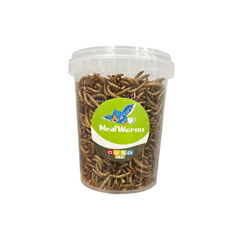 تشویقی عروس هلندی شهرپت مدل Mealworm وزن 100 گرم
