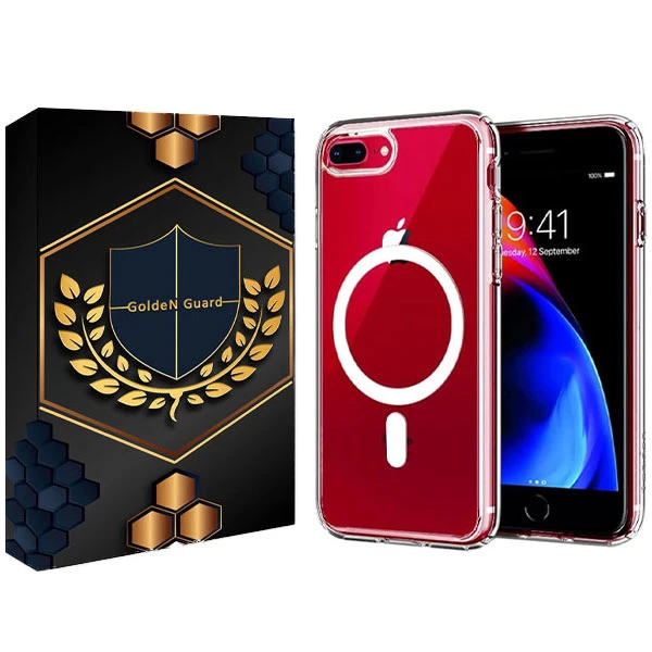 کاور گلدن گارد مدل Clear مگ سیف دار مناسب برای گوشی موبایل اپل iphone 7 plus / 8 plus