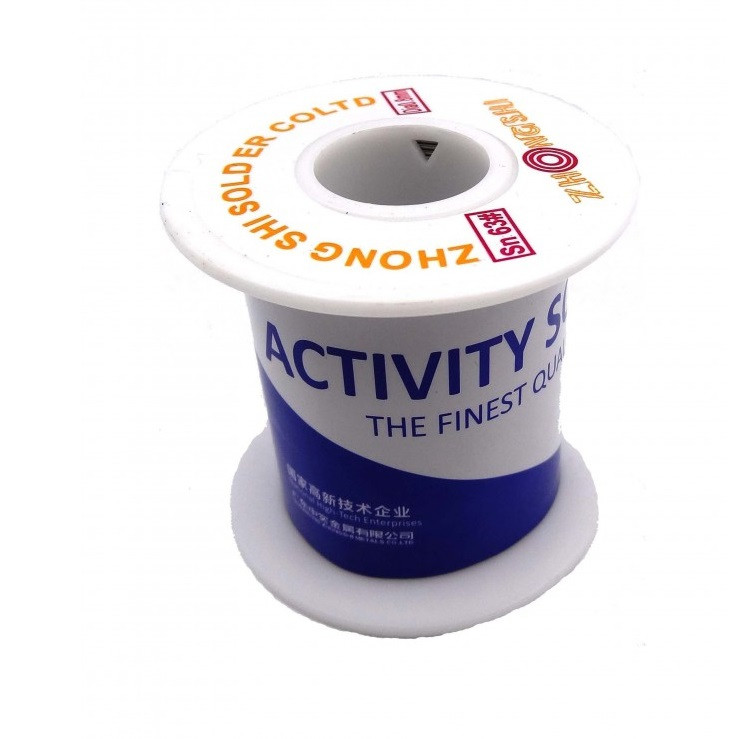 سیم لحیم ژونگ شی مدل اکتیویتی وزن 250 گرم بسته 4 عددی