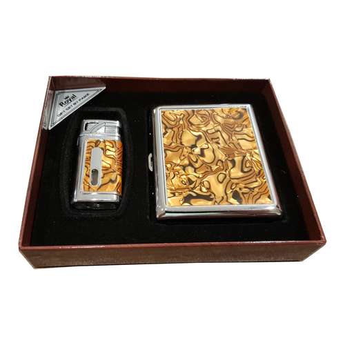 ست فندک و جاسیگاری رویال مدل sn - 151