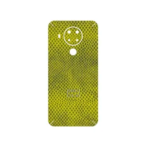 MAHOOT Yellow Snake Skin Cover Sticker for Nokia 5.4