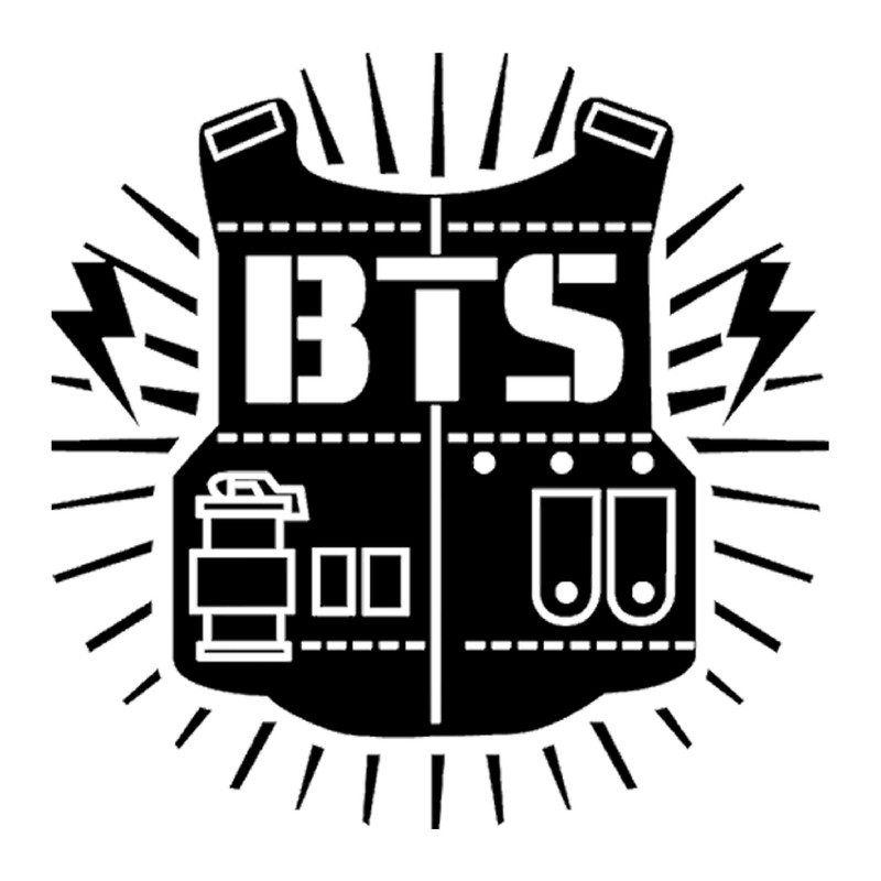 استیکر لپ تاپ مدل Bts کد S-12