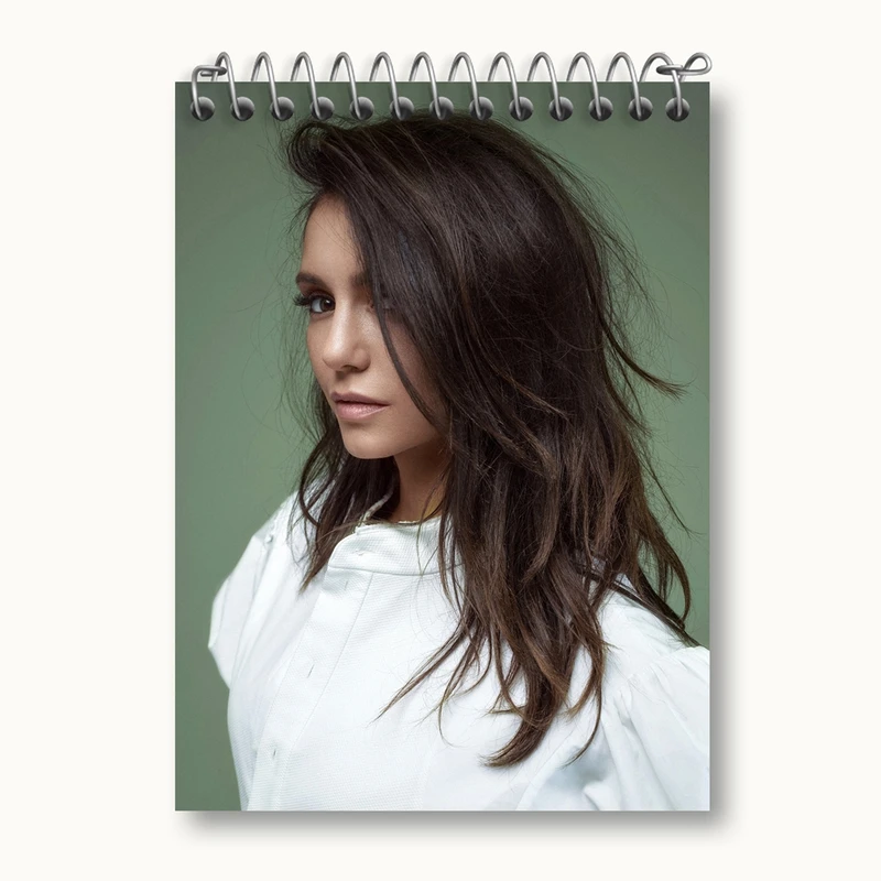 دفتر یادداشت 50 برگ خندالو مدل الینا گیلبرت خاطرات یک خون آشام The Vampire Diaries کد 20294