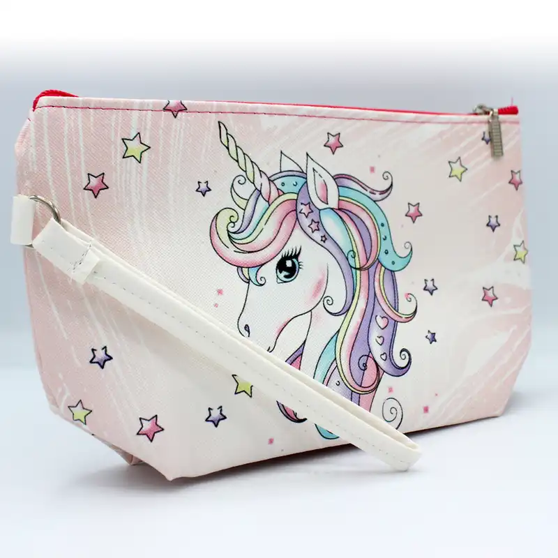 کیف لوازم آرایش زنانه مدل یونیکورن کد A063