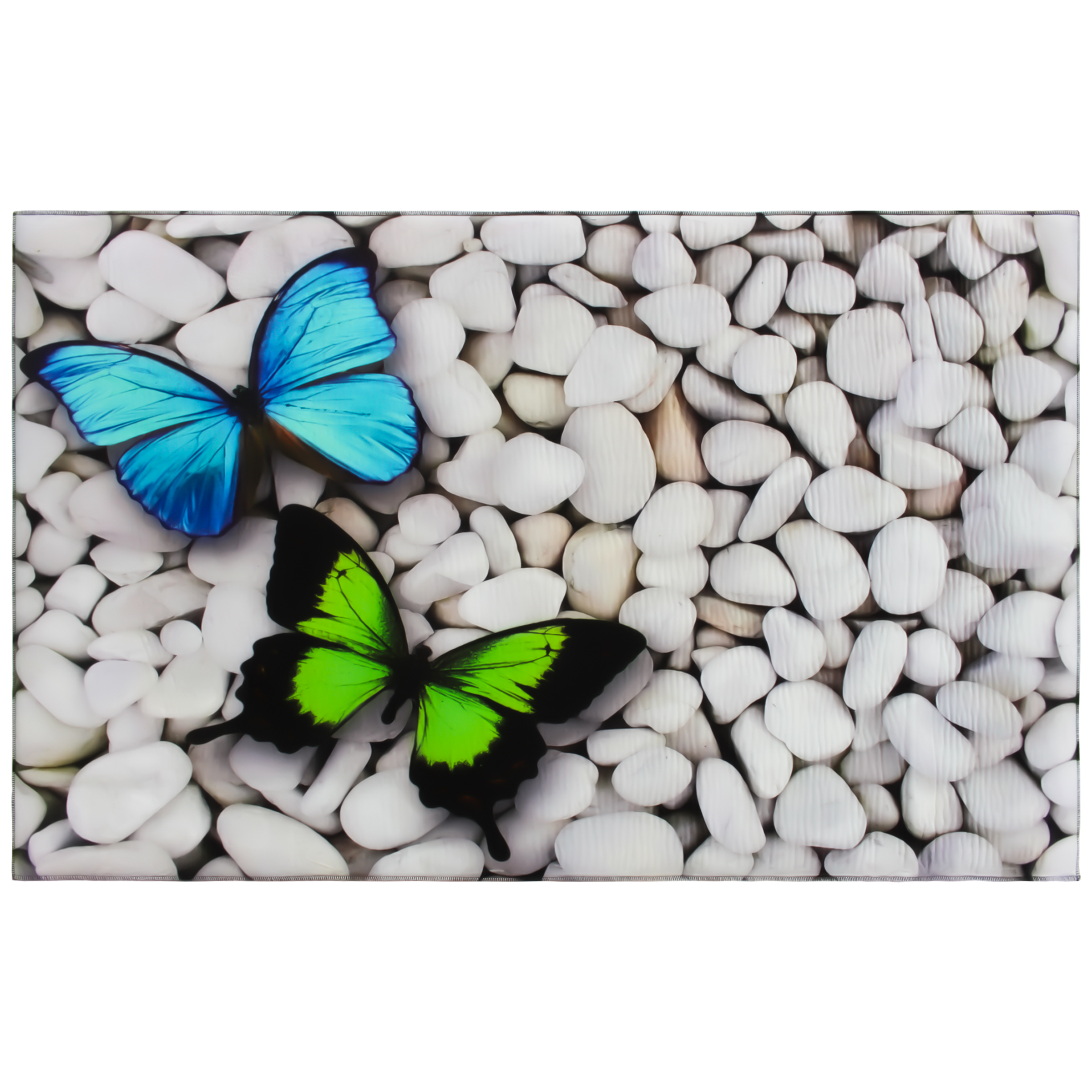 فرش ماشینی جانگل مدل پروانه کد 3D-800