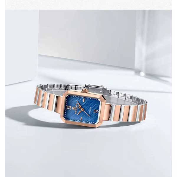 ساعت مچی عقربه‌ای کوارتز زنانه نیوی فورس مدل NF5050RGBE