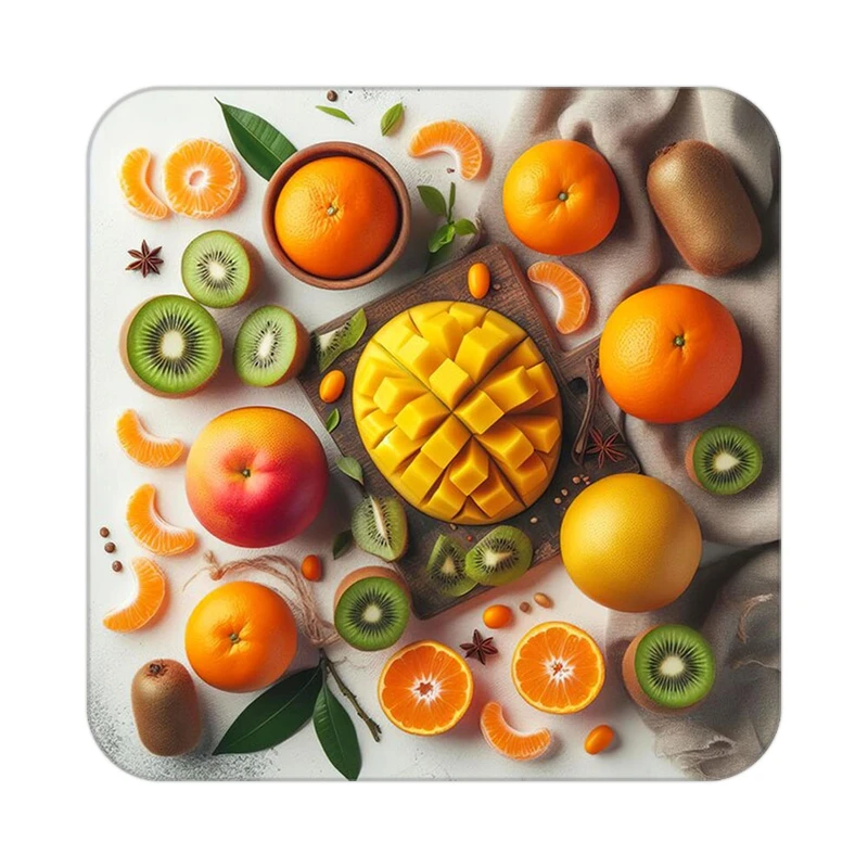 زیر لیوانی کاکتی طرح میوه مدل mp20826