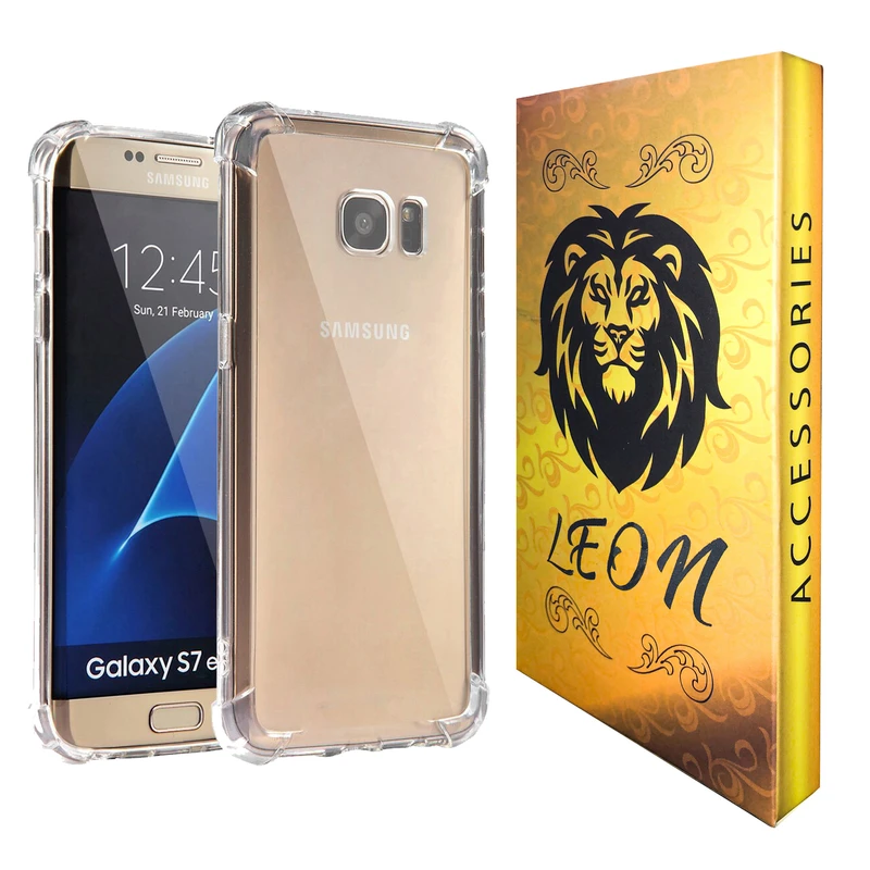 کاور لئون مدل shiny Oro مناسب برای گوشی موبایل سامسونگ Galaxy S7 Edge