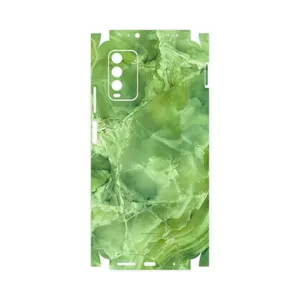 MAHOOT Green-Crystal-Marble-FullSkin Cover Sticker for Xiaomi Redmi Note 9 4G