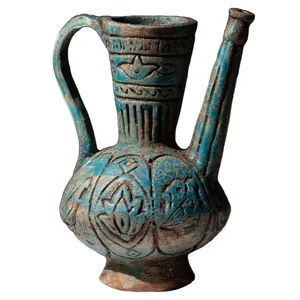 مجسمه سفالی مدل 910 طرح ابریق پرنده