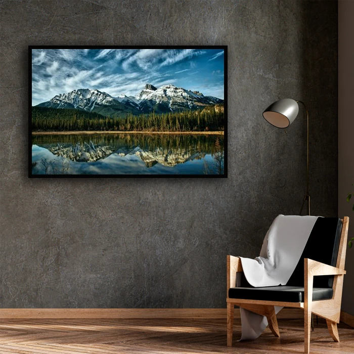 تابلو بکلیت طرح منظره طبیعت تابستانی مدل B-D1389