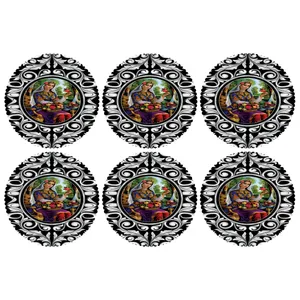 زیر لیوانی مدل C2-42151 بسته 6 عددی