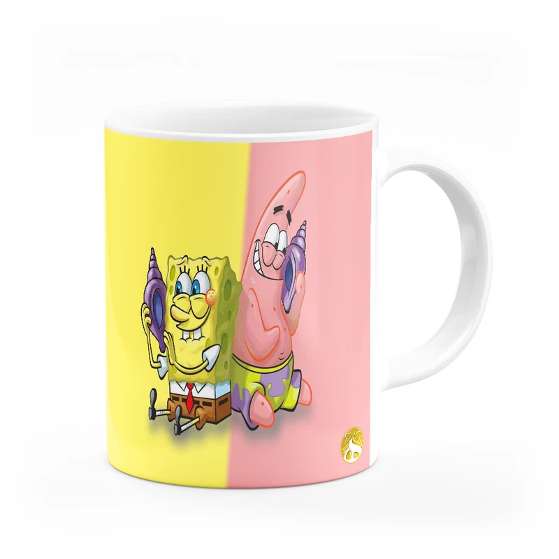 ماگ هومرو طرح انیمیشن باب اسفنجی مدل MG4514