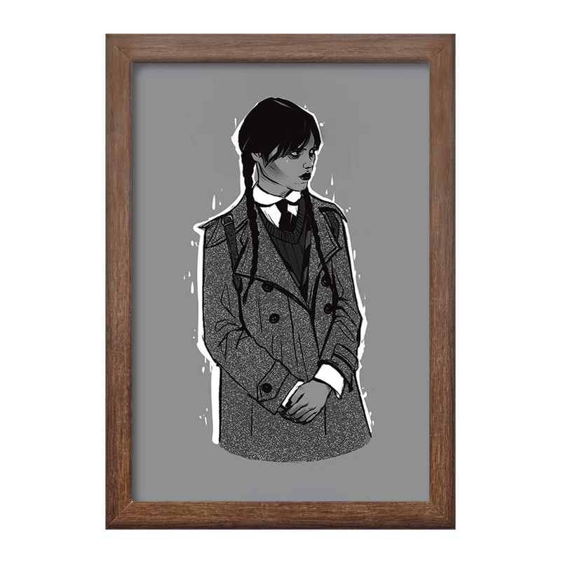 تابلو خندالو طرح ونزدی (Wednesday) کد F2451