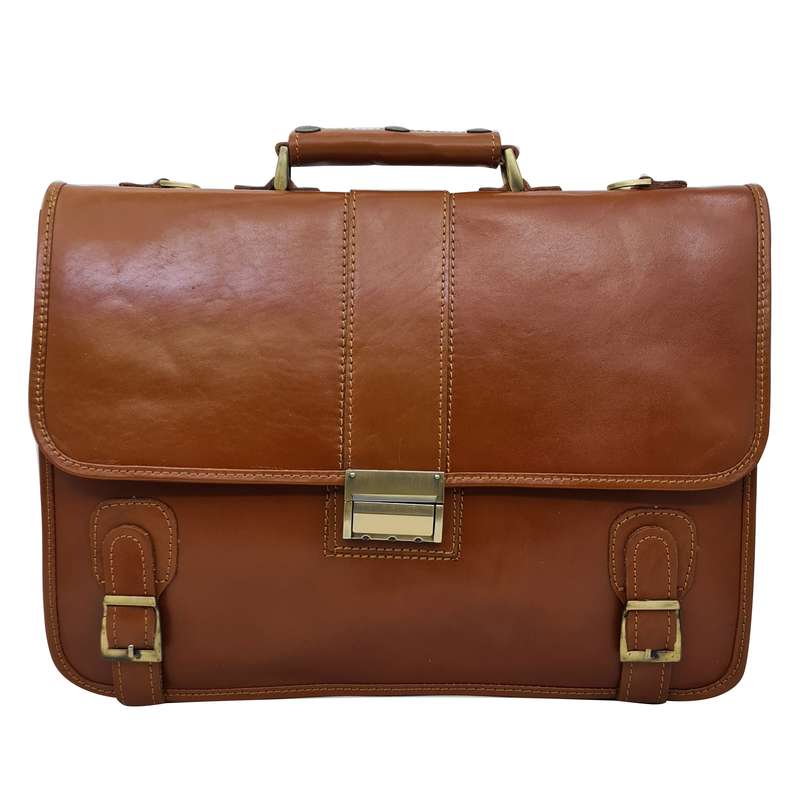 کیف اداری مردانه مدل آراد چرم طبیعی کد 8420