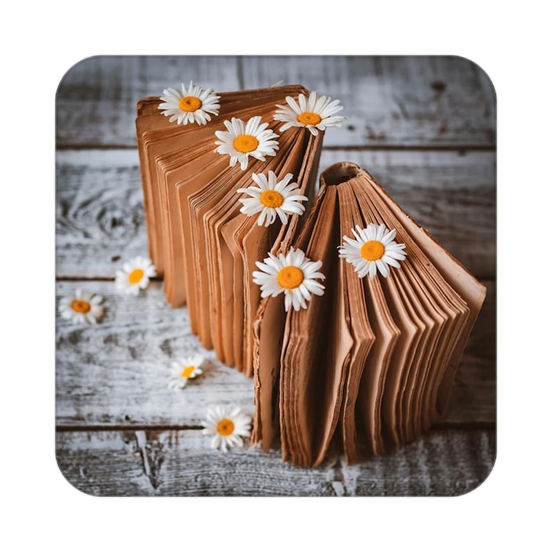 زیر لیوانی کاکتی طرح گل مدل mp18195