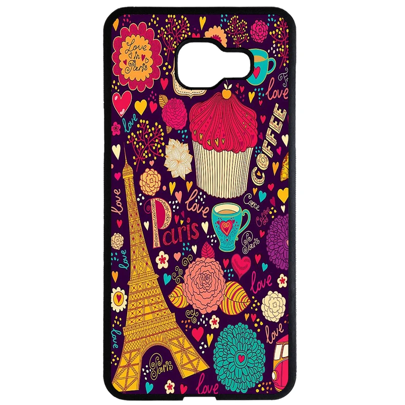 کاور طرح ایفل کد 9690 مناسب برای گوشی موبایل سامسونگ galaxy a7 2016