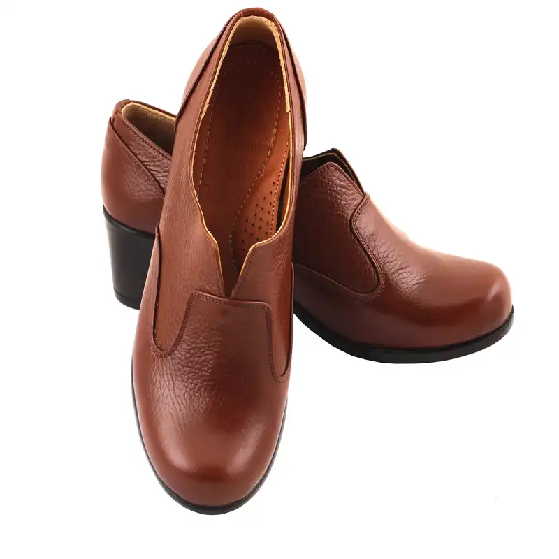 کفش زنانه چرم بارز کد DK32.1as