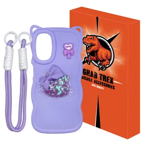 کاور قاب تی رکس مدل Mew مناسب برای گوشی موبایل سامسونگ Galaxy A13 4G / A32 5G به همراه بند آویز