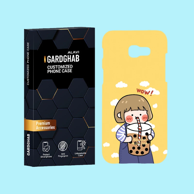 کاور گارد قاب علوی مدل دخترانه مناسب برای گوشی موبایل سامسونگ Galaxy A5 2017 / A520