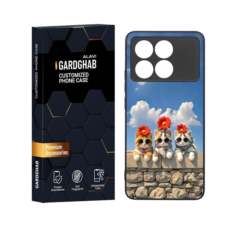 کاور گارد قاب علوی مدل دور ژله ای مناسب برای گوشی موبایل شیائومی Poco X6 Pro