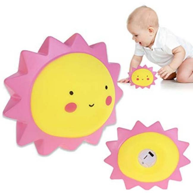 چراغ خواب کودک طرح خورشید کد 8056