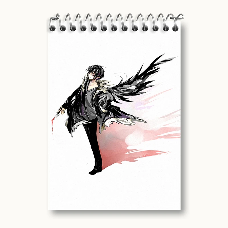 دفتر یادداشت 50 برگ خندالو مدل ایزایا انیمه دورارارا کد 32160