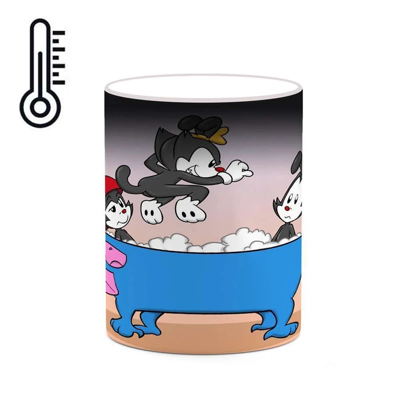 ماگ حرارتی کاکتی مدل کارتون Animaniacs کد mgh22131