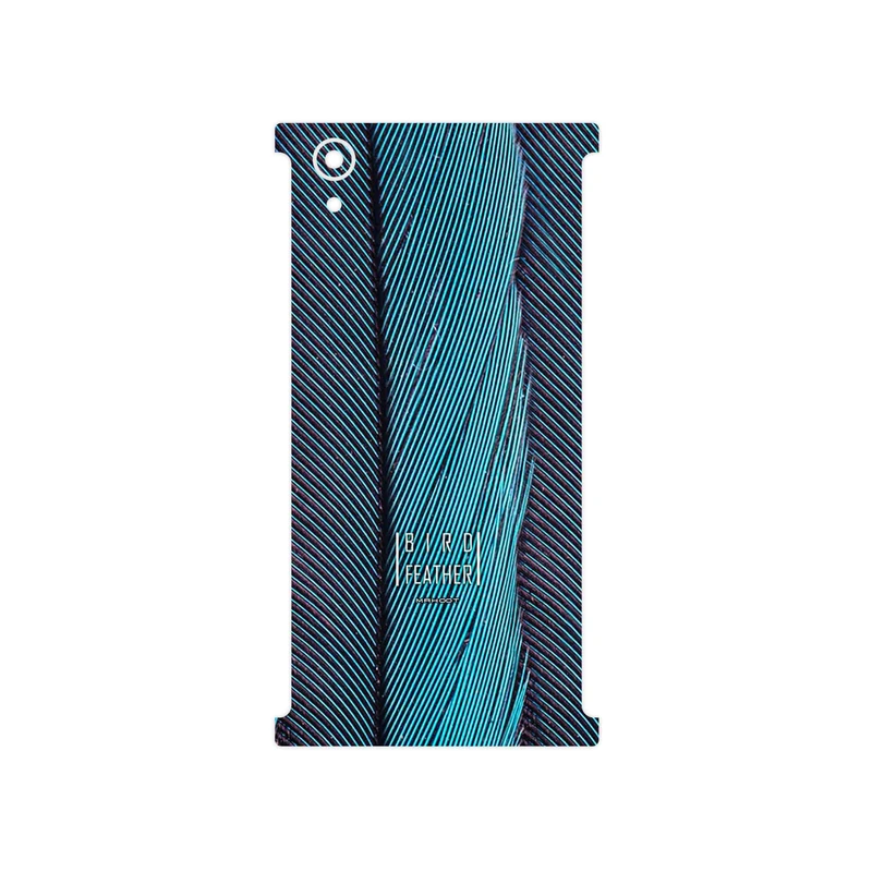 برچسب پوششی ماهوت مدل Turquoise feathers مناسب برای گوشی موبایل سونی Xperia XA1 Plus