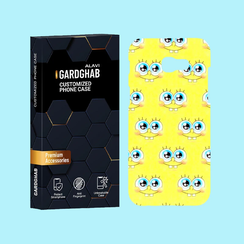 کاور گارد قاب علوی مدل پترن فانتزی مناسب برای گوشی موبایل سامسونگ Galaxy A5 2017 / A520