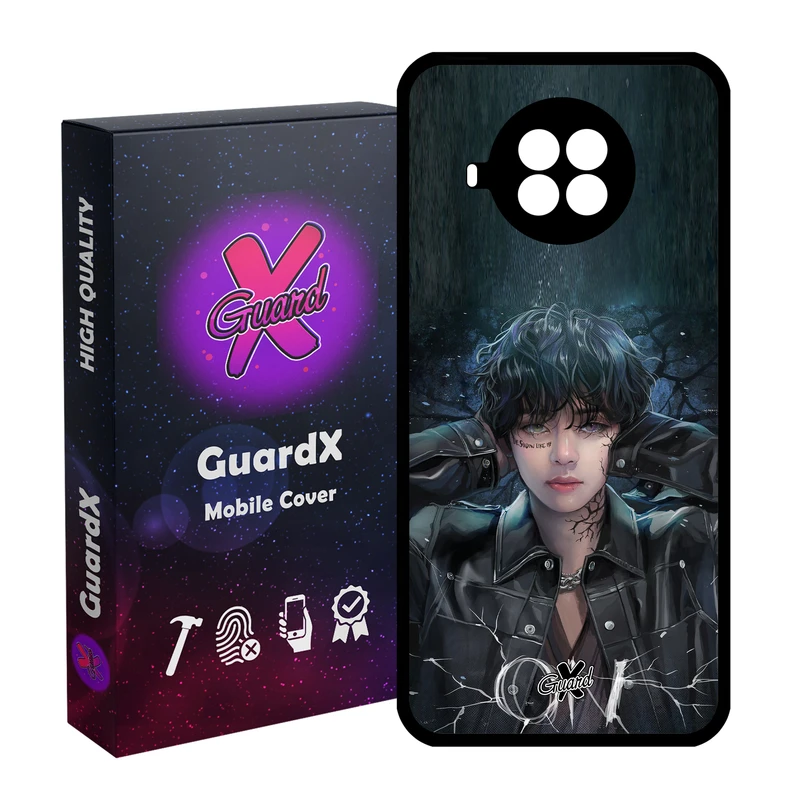 کاور گارد ایکس طرح Girl مدل Glass10374 مناسب برای گوشی موبایل شیائومی Mi 10T Lite / Mi 10I 5G / Redmi NOTE 9 PRO 5G