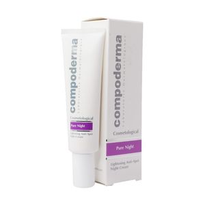 نقد و بررسی کرم روشن کننده کامپودرما مدل پیور نایت حجم 30 میلی لیتر توسط خریداران