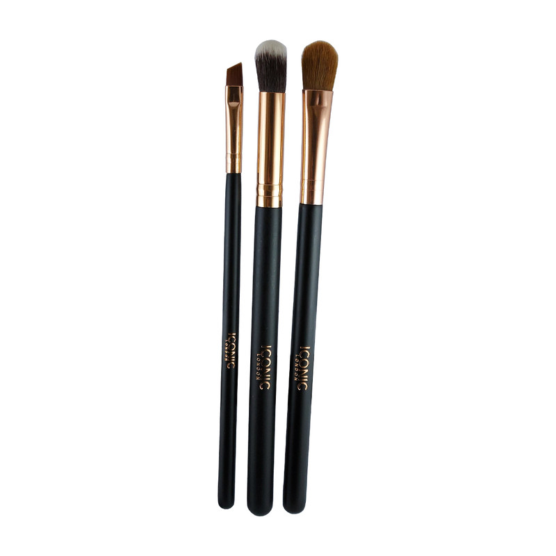 برس آرایشی ایکونیک مدل PRO-3 مجموعه 3 عددی
