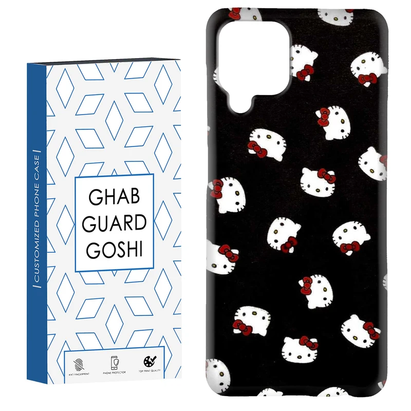 کاور قاب گارد گوشی طرح کیتی کد Dimo-881 مناسب برای گوشی موبایل سامسونگ Galaxy A12 / Galaxy M12