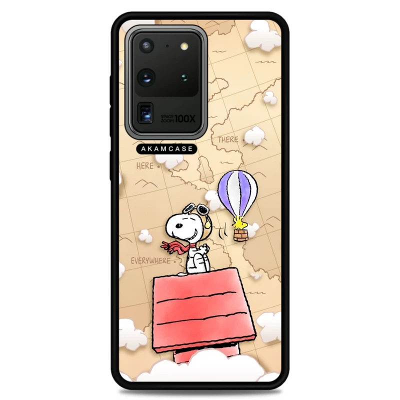 کاور آکام مدل AMC-WSGS20U-SNOOPY-24 مناسب برای گوشی موبایل سامسونگ Galaxy S20 Ultra