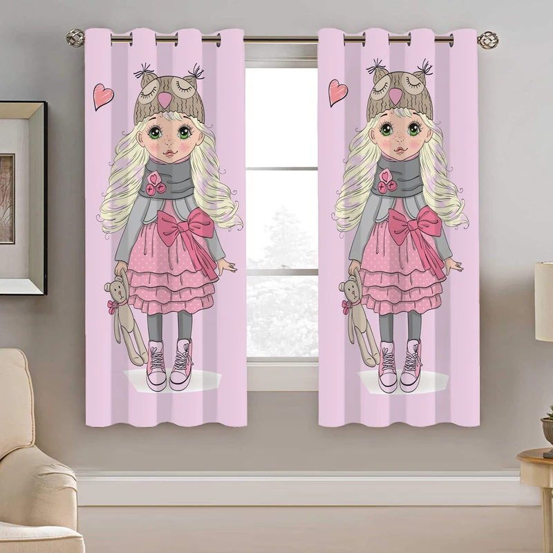 پرده نیروانا طرح کودک مدل هازان کد 4082 سایز 140×200 سانتی متر