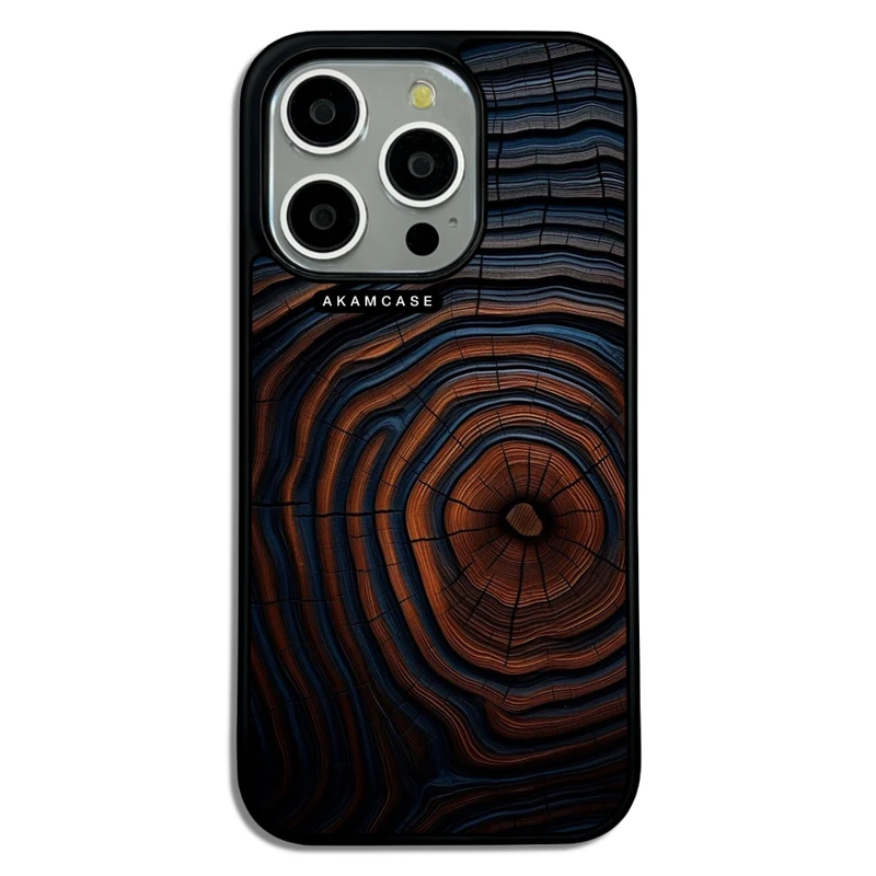 کاور آکام مدل AMC-WA15PRO-WOOD-5 مناسب برای گوشی موبایل اپل iPhone 15 Pro
