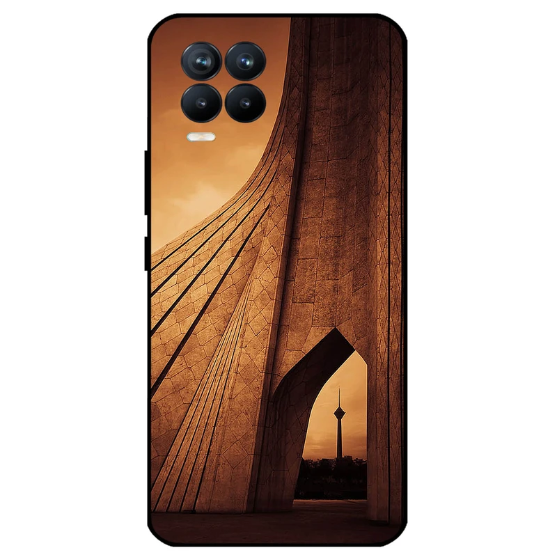 کاور مگافون طرح آزادی مدل 1901 مناسب برای گوشی موبایل ریلمی 8 4G / 8 Pro     