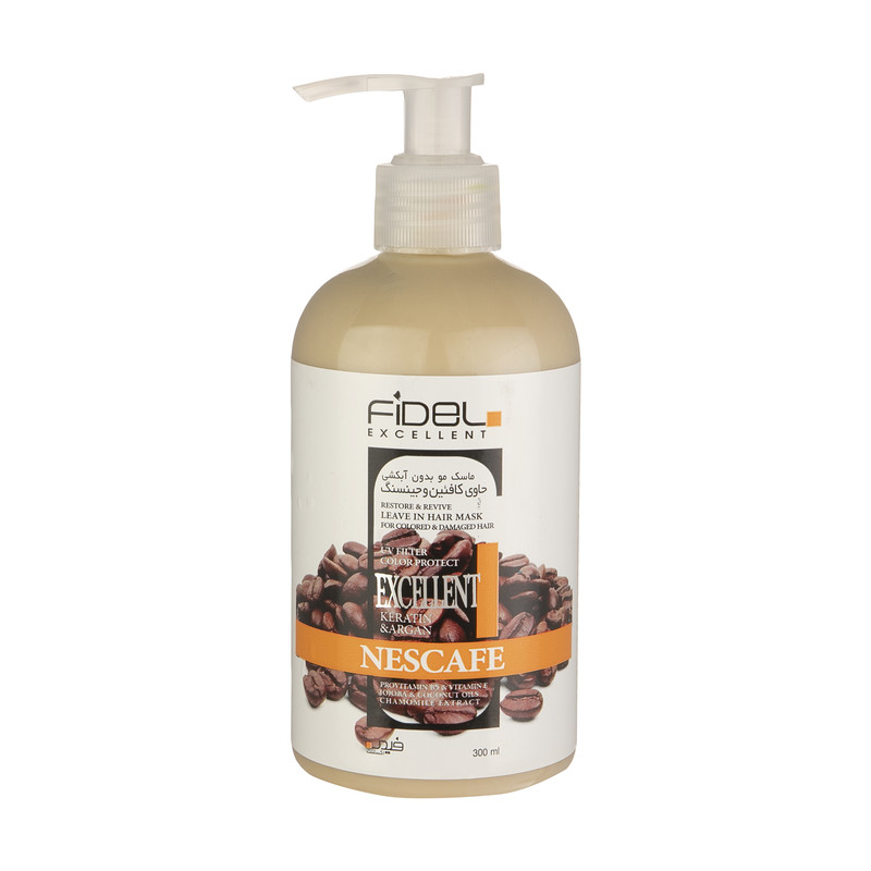 ماسک مو فیدل اکسلنت مدل Nescafe حجم 300 میلی لیتر